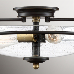 Griffin 3 Ljus Flush Mount Elstead small 2