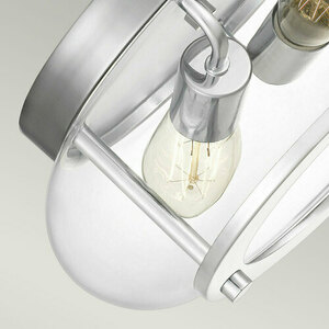 Trilogy taklampa, 2 ljus - polerad krom Elstead small 2