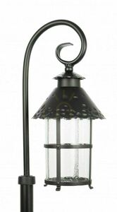 Trädgårdslykta SU-MA Toledo svart gjuten aluminium 116 cm K 5002/2/R small 1