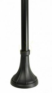 Trädgårdslykta SU-MA Toledo svart gjuten aluminium 116 cm K 5002/2/R small 2