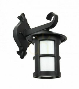 Utomhus vägglampa SU-MA Cordoba svart patina gjuten aluminium K 3012/1/T