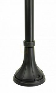 Utomhusstående trädgårdslampa SU-MA Cordoba II svart/patina 71 cm K 5002/3/TD small 2