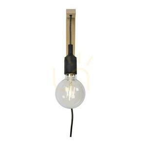 Lucide FIX Vägglampa Svart Trä E27 60W 08208/01/30 small 4