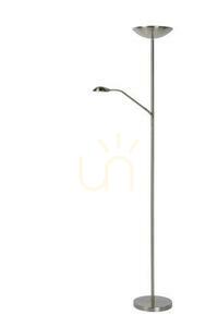 Golvlampa Lucide ZENITH LED silver 180 cm 2-ljus 19791/24/12 small 1