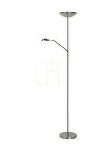 Golvlampa Lucide ZENITH LED silver 180 cm 2-ljus 19791/24/12 small 0