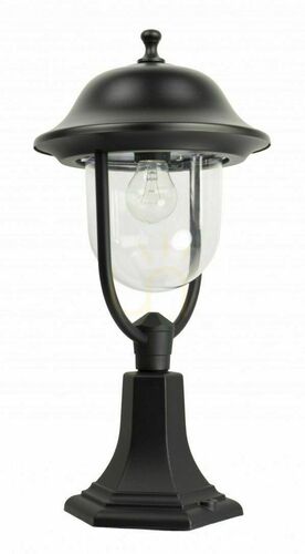 Kontrollera Utomhusstående trädgårdslampa SU-MA svart patina 55 cm K 4011/1/O