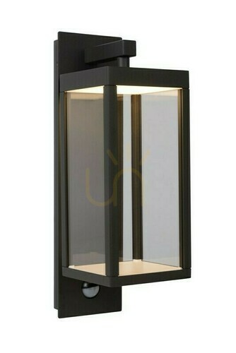 Kontrollera Lucide CLAIRETTE utomhus vägglampa antracit LED 28861/10/30