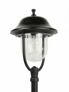 Utomhusstående trädgårdslampa SU-MA Prince svart 87 cm E27 K 5002/3/O small 1