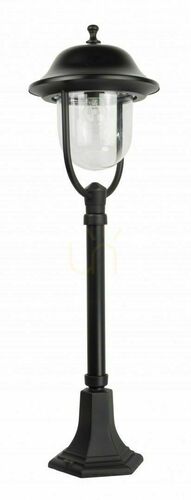 Kontrollera Utomhusstående trädgårdslampa SU-MA Prince svart 87 cm E27 K 5002/3/O