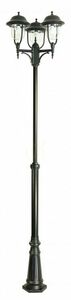 Utomhuslykta SU-MA Prince 3-arm svart patina justerbar 195-295 cm OGMWN 3 O small 0