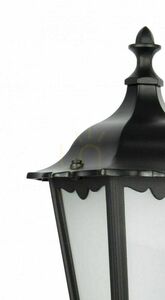 Stolplykta SU-MA Retro svart aluminium K 1018 small 1