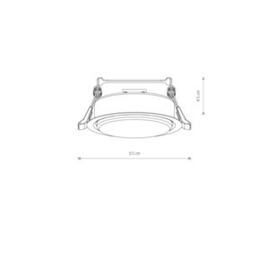 UNO S infälld downlight svart GX53 10841 Nowodvorski small 1