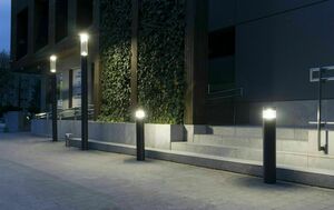 Utomhuspollare SU-MA Barel BRL-980 LED 23W mörk ask 98 cm IP65 small 3