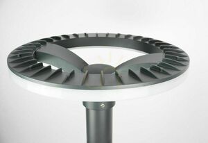 Utomhuspollare SU-MA STER STR-2500 mörk ask 255 cm LED 44W small 1