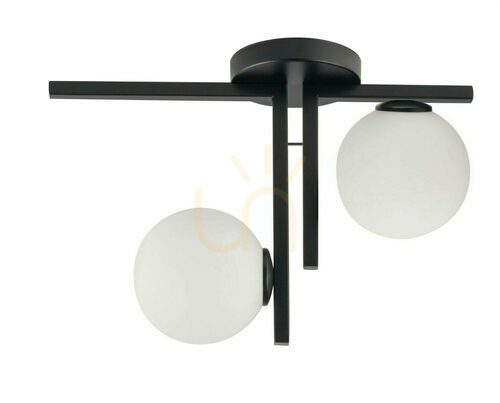 Kontrollera Plafond Sigma Andy 2 svart G9 45 cm 33285