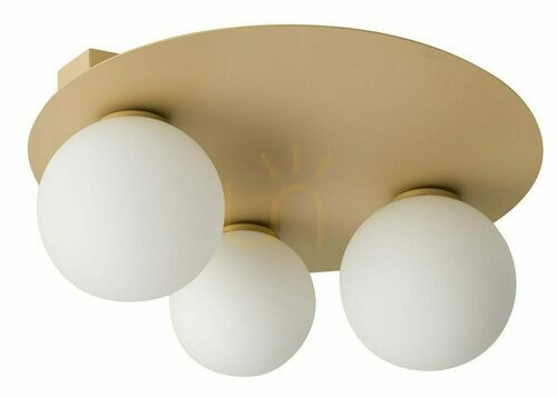 Kontrollera Plafond Sigma Argon 3 guldbeige 40 cm G9 33271