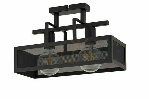 Kontrollera Plafond Sigma Albert 2 svart 40 cm E27 32176