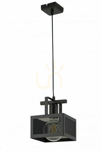 Kontrollera Pendellampa Sigma Albert svart 16 cm E27 SKU 32177