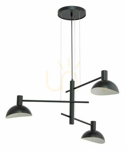 Kontrollera Pendellampa Sigma Artis 3 svart 75 cm 40527
