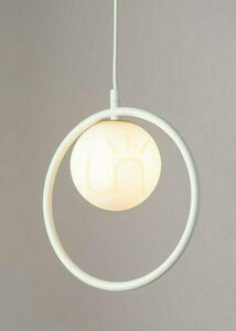 Pendellampa Sigma Aqua vit glas G9 12 cm 33408 small 2