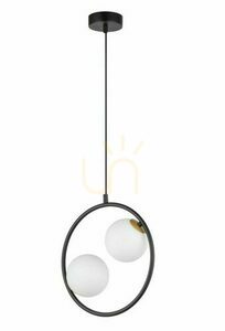Pendellampa Sigma Aqua 2 svart, glas, G9, SKU 33410 small 0