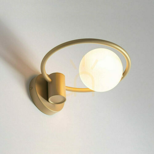 Kontrollera Vägglampa Sigma Aqua guldbeige G9 IP20 33482