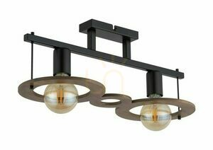 Plafond Sigma Coffee svart 2xE27 50 cm SKU 32487 small 0