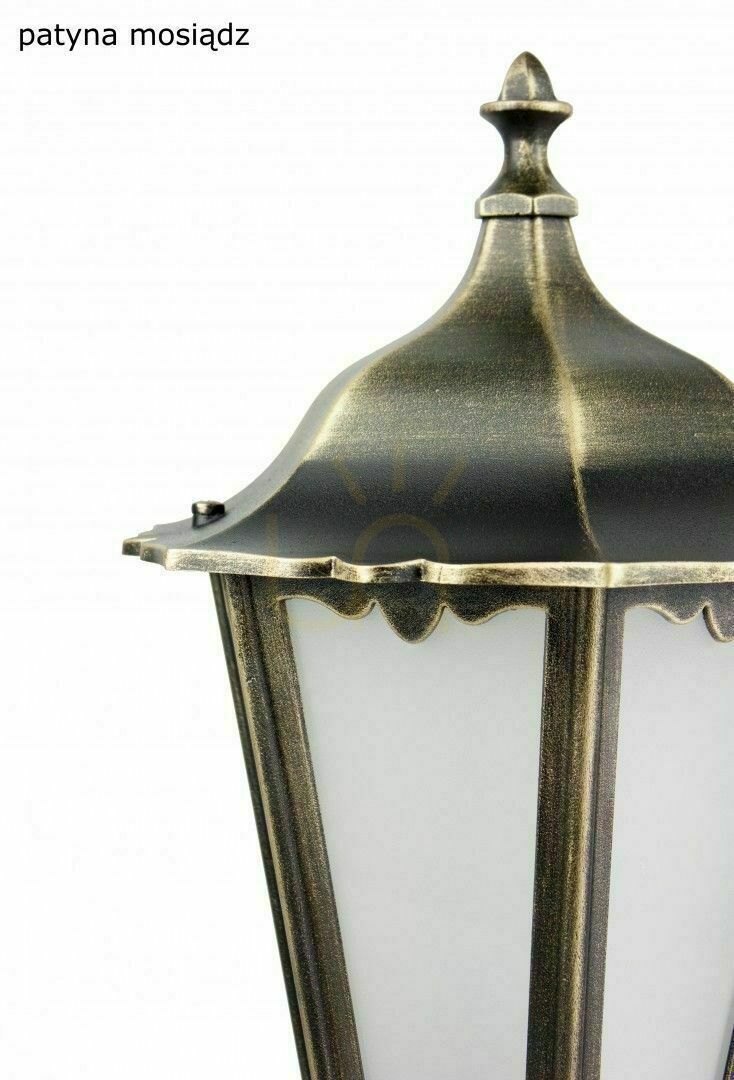 Utsikt Utomhusstående retro trädgårdslampa SU-MA svart patina 170 cm K 5002/1/BD 45 Utomhusstående retro trädgårdslampa SU-MA svart patina 170 cm K 5002/1/BD 45