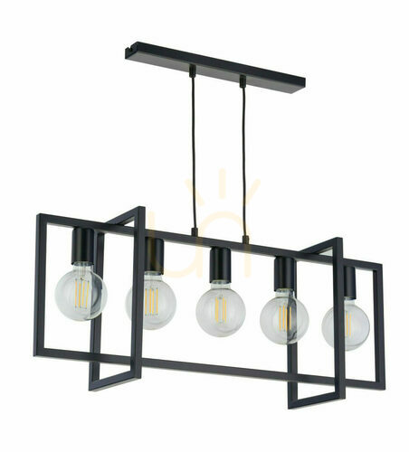 Kontrollera Pendellampa Sigma Eden 5 svart 32237