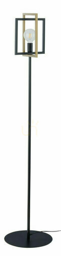Kontrollera Golvlampa Sigma Eden svart/guld 161 cm E27 50253