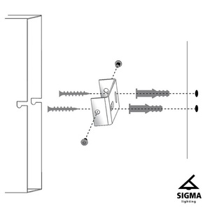 Vägglampa Sigma FLOP vit 32426 small 1