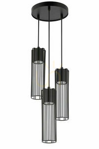 Pendellampa Sigma Fobia 3 svart GU10 33456 small 0