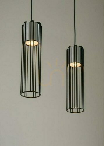 Kontrollera Pendellampa Sigma Fobia 2 svart/silver GU10 33451