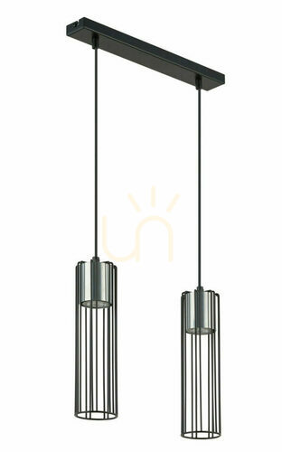Kontrollera Pendellampa Sigma Fobia 2 svart/silver GU10 33451