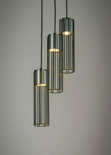 Kontrollera Pendellampa Sigma Fobia 3 svart/silver GU10 33457