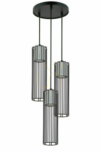 Kontrollera Pendellampa Sigma Fobia 3 svart/silver GU10 33457