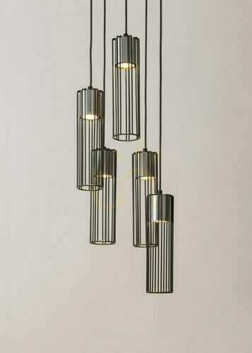 Kontrollera Pendellampa Sigma Fobia 5 svart/silver GU10 33460