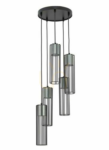 Kontrollera Pendellampa Sigma Fobia 5 svart/silver GU10 33460