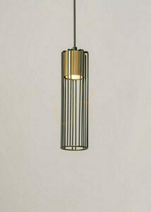 Pendellampa Sigma Fobia svart/guld 1xGU10 SKU 33449 small 1