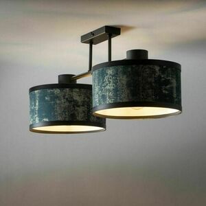Plafond Sigma GLORY 2 grafit/guld E27 IP20 40513 small 1