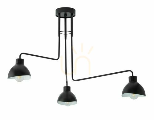 Kontrollera Plafond Sigma HOLI 3 vit svart 32449