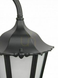 Utomhusvägglampa SU-MA Retro Maxi Down svart patina K 3012/1/BD small 1