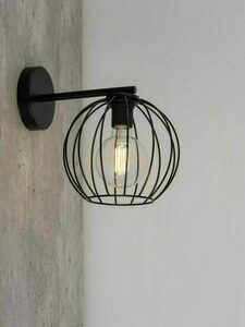 Vägglampa Sigma Madam svart E27 32373 small 1