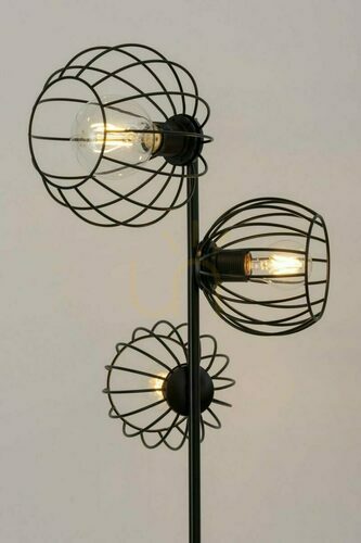 Kontrollera Golvlampa Sigma Madam svart 3-arm E27 163 cm SKU 32375