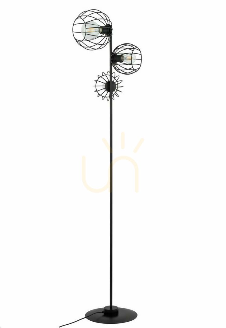 Kontrollera Golvlampa Sigma Madam svart 3-arm E27 163 cm SKU 32375 Golvlampa Sigma Madam svart 3-arm E27 163 cm SKU 32375