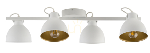 Kontrollera Plafond Sigma Mars 4 vit/guld 74 cm E27 32273