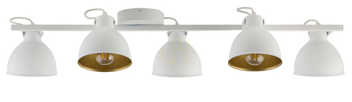 Kontrollera Plafond Sigma Mars 5 vit/guld 96 cm 32275