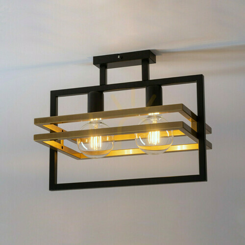 Kontrollera Plafond Sigma Merci 2 svart guld 32401