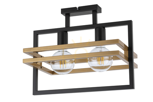 Kontrollera Plafond Sigma Merci 2 svart guld 32401