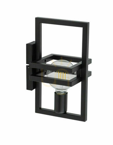 Kontrollera Vägglampa Sigma Merci svart 1xE27 stål 31 cm SKU 32412